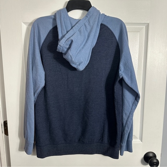 HUF hoodie, dark gray/blue and light gray/blue, size M, pullover, layer, casual - Picture 7 of 7